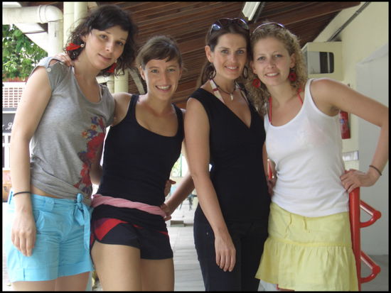 v. l.
Sabine, Anne, Ina, Katha