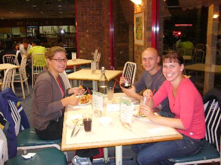 Wonne pur- Lisja, Rico und Doreen bei Pizza Hut
