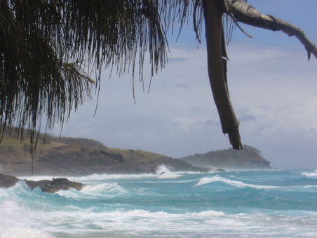 Blick von den Champagne Pools