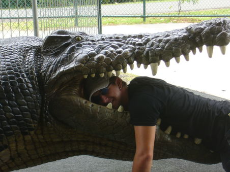 A la Crocodile Hunter