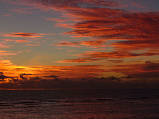 Abendhimmel in Kalbarri (Horrocks's Bay)