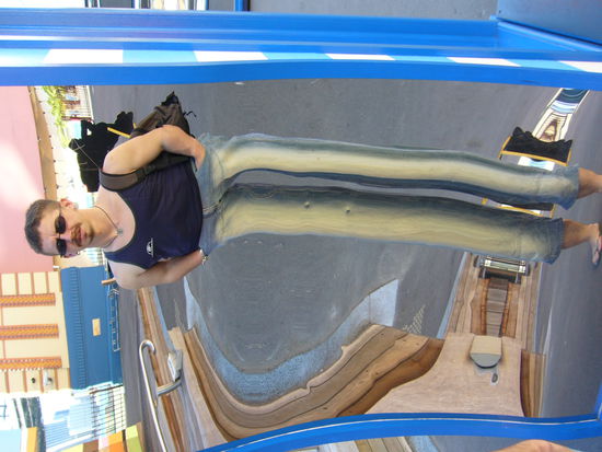 Im Luna Park, der immer noch geschlossen ist