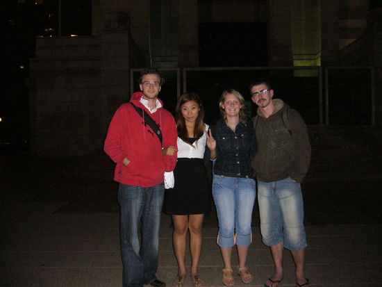 Mit Yumi und ihrem polnischen Freund