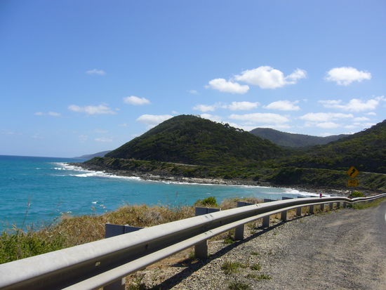 Das ist sie- die Great Ocean Road, eine geniale Motorradstrecke