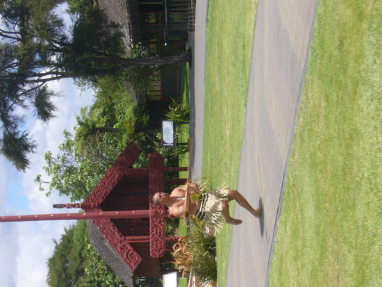 Im Maori-Centre Te Puia