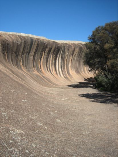 Wave Rock 
(in der Nähe von Hyden)