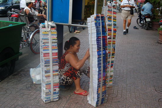 man kann so ziemlich alles auf den Strassen kaufen