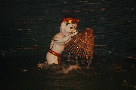 Wasserpuppe in action