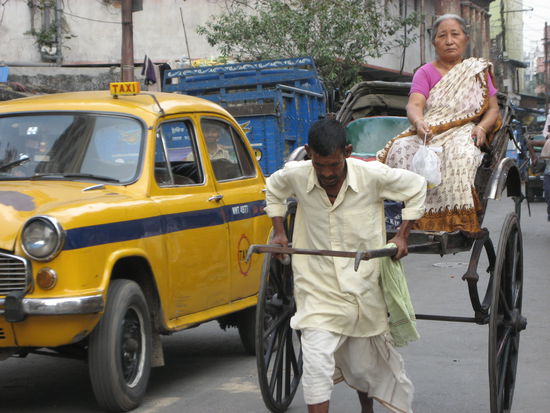 in den Strassen Kolkata's