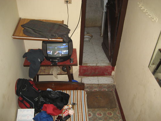 mein 3 Euro Zimmer in Bhubaneswar