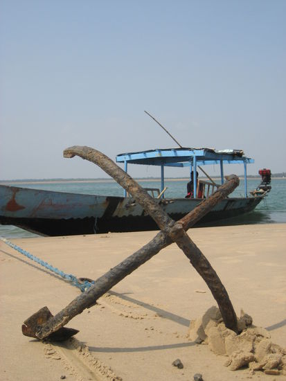 Strand vor dem Golf von Bengalen