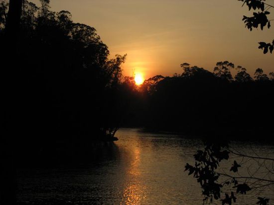 Sonnenuntergang am See