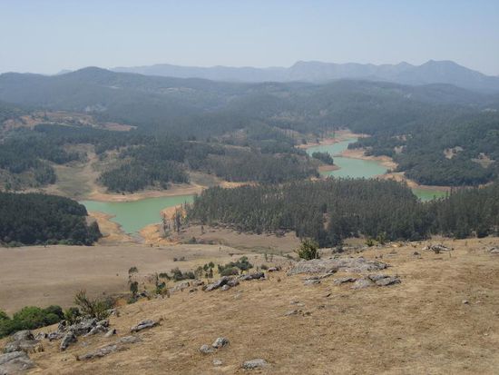 wunderbarer Ausblick vom schwindelerregenden Feuerturm aus