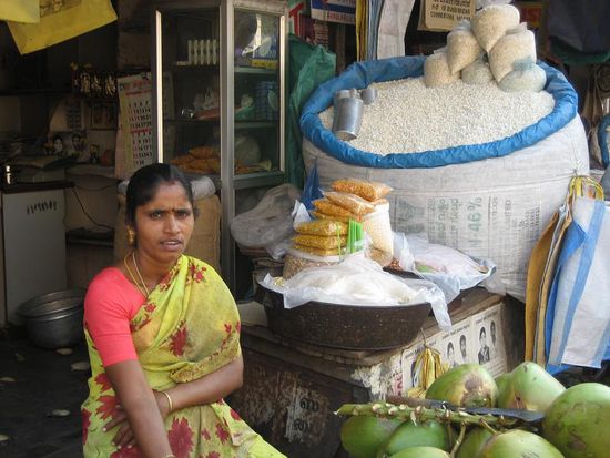 die nette Frau wollte um jeden Preis abglichtet werden, hmmm schwer zu glauben