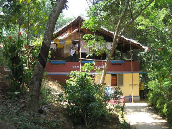 der Schlafsaal war eigentlich gar nicht so schlecht