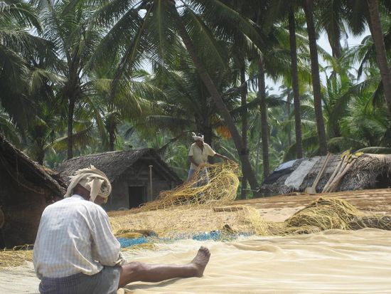 das Leben im kleinen Fischerdorf