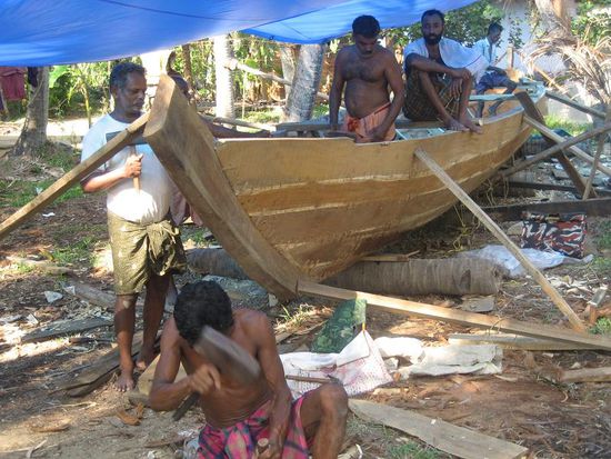 wenn man ganz genau schaut kann man die Naehte erkennen.