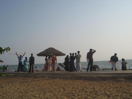 Carai Beach, ein typisch indischer Ort