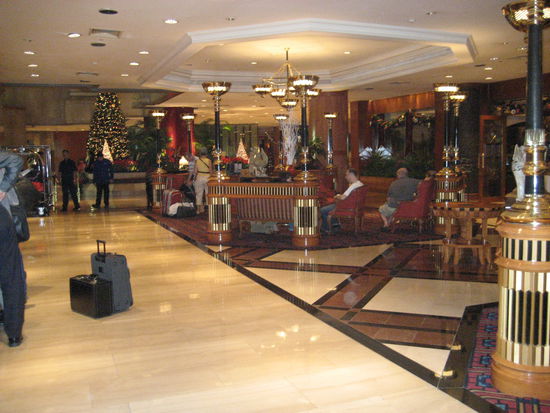 nur ein kleiner Teil der grossen Halle