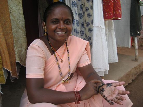 Samira, eine besonders sympatische Shopkeeperin