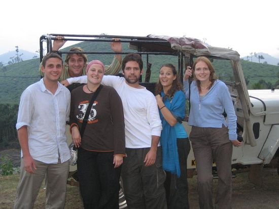 nette Begleitung in der Wildnis der Periyar Wild life sanctury