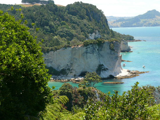Auf dem Weg zur Cathedral Cove in Coromandel