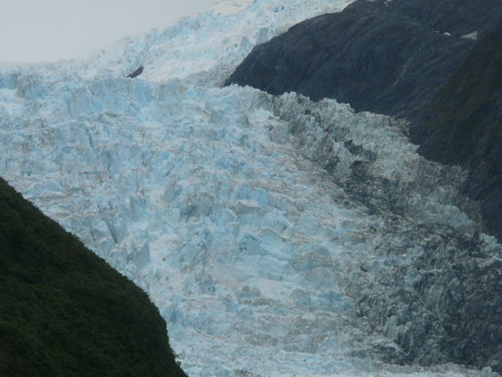 nochmal Franz Josef, diesmal sogar ein bisschen blau!