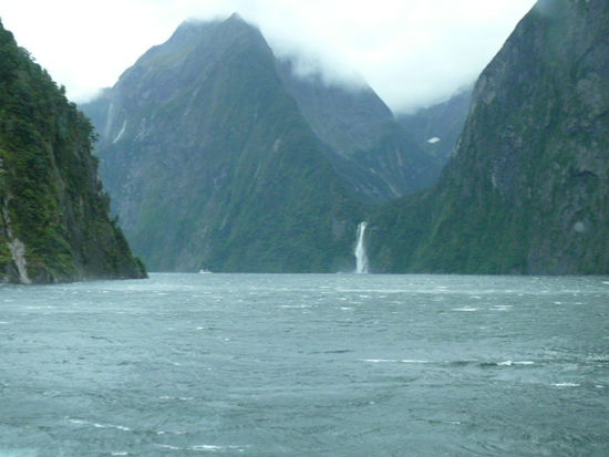 In den Fjorden, noch ist das Wetter "gut"