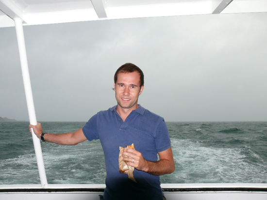 irgendwo hinter Daniel liegt Australien