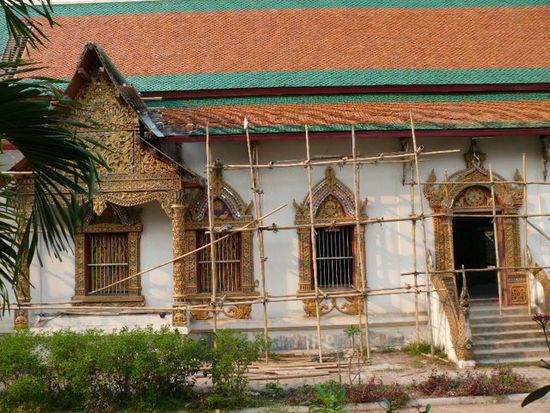 im Wat Chiang Man, in diesem Gebaeude findet sich der Kristall-Buddha