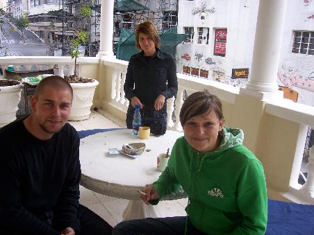 Phillip,Nicole und Stefanie.