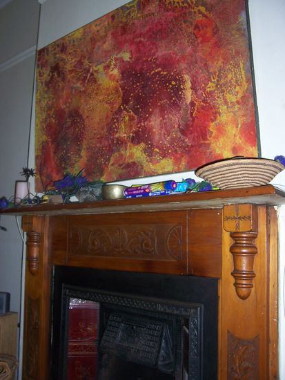 Sie selbst ht auch mal Kunst studiert. Schönes Bild.