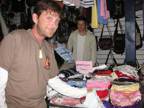Mark ... can not try on ... Schade !!!