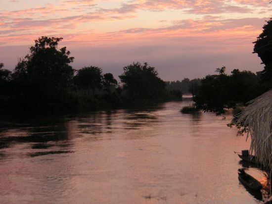 Sonnenaufgang von der Haengematte aus betrachtet