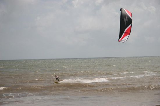 nach dem Taifun gabs ordentlich Wind