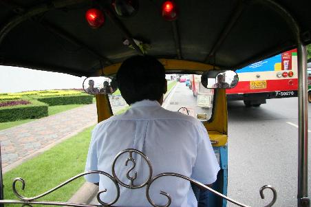 Tuck-Tuck Fahrt in Bangkok