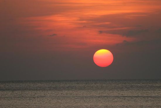 Sonnenuntergang am North Patong Beach