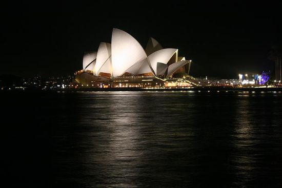 Opera House bei Nacht