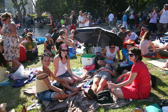 Picknick im Hyde Park