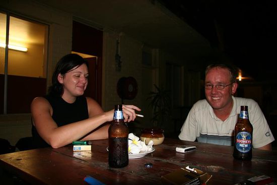 Michelle (Australia) und John (Scotland)