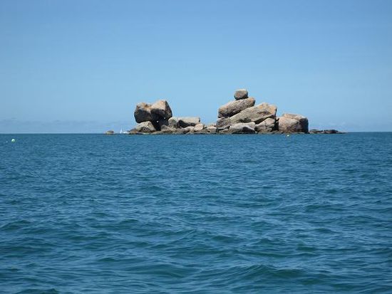 die "James Blunt" Felsen vor Magnetic Island