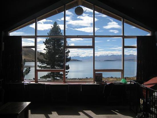 Ausblick vom YHA auf den See