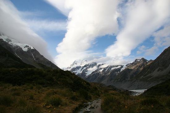Mount Cook - etwas bedeckt