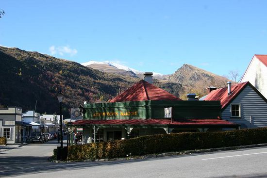 Arrowtown, ein Goldgraeber Staedtchen