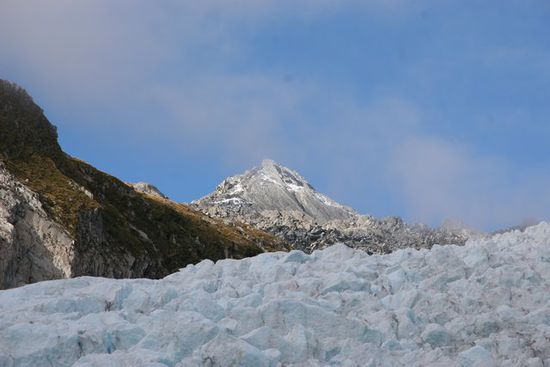 Aussicht am Franz Josef Glacier