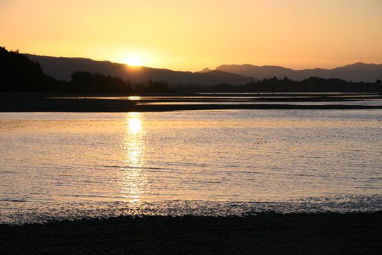 Sonnenuntergang in Rototai