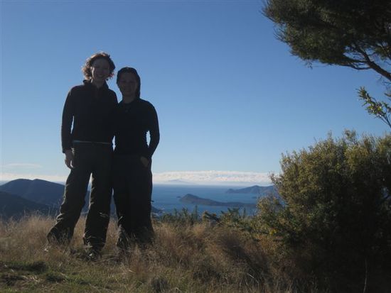Jo und Heidi am Eatwell Outlook