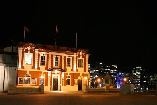 am Hafen in Wellington