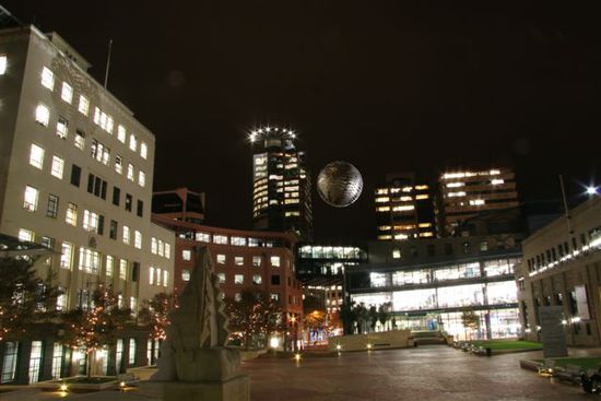 Wellington bei Nacht
