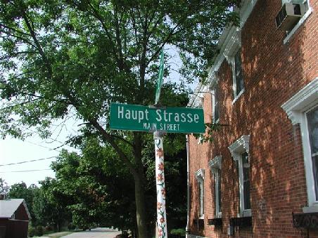 Hauptstraße in Oldenburg.